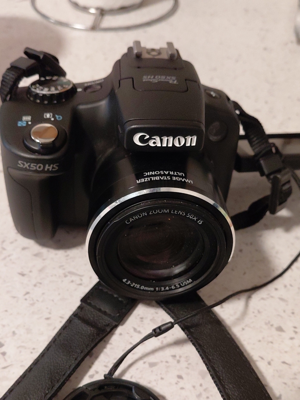 Canon SX50 HS Black Bridge Camera with 50x Zoom Lens